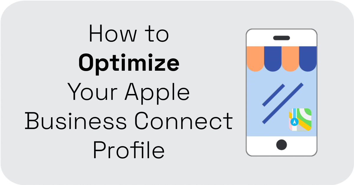 Apple Business Connect  How to Claim & Optimize Your Apple Maps Listings